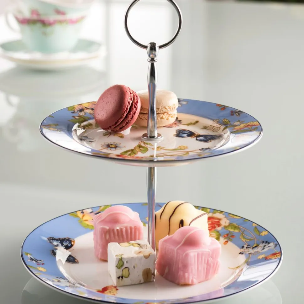 Aynsley Cottage Garden 2 Tiered Server