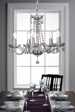 Cashel 5 Arm Chandelier US Fitting
