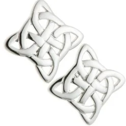 Celtic Knot Sterling Silver Earrings