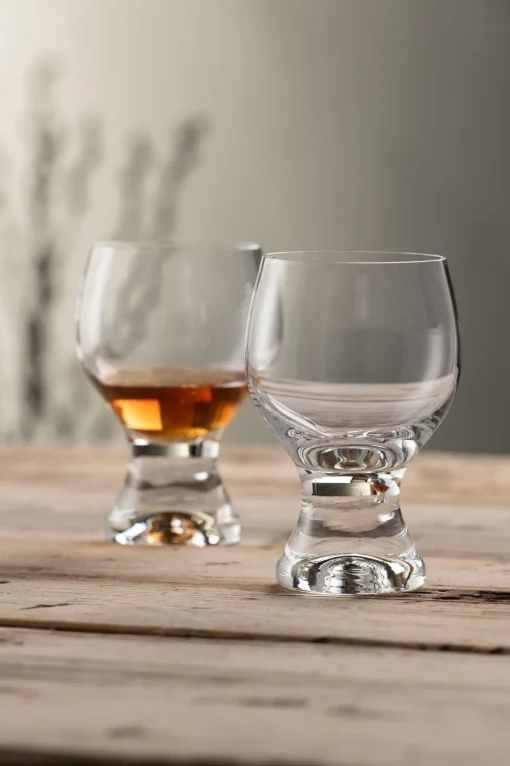 Elegance Footed Tasting Glass Pair