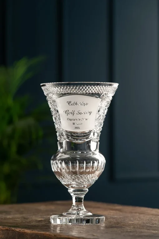 Engraved 12" Footed Centre Piece