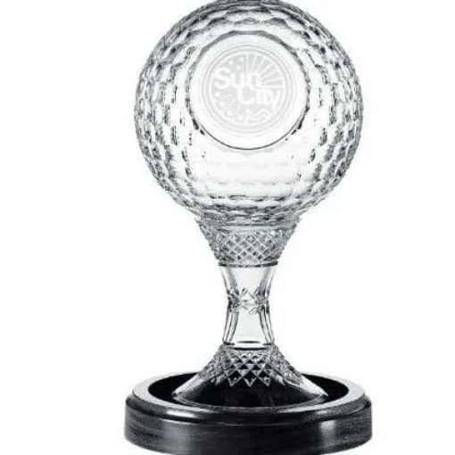 Engraved 8" Golf Ball Trophy