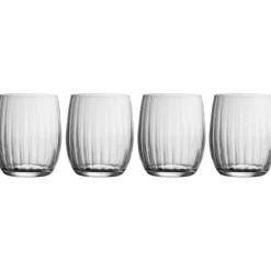 Engraved Erne Tumbler Glass Set of 4