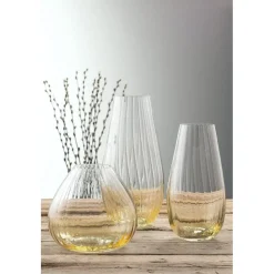 Erne 12" Vase Amber