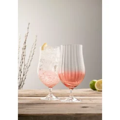 Erne Craft Beer/Cocktail Glass Pair Blush