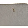 Grey Ladies Zip Wallet
