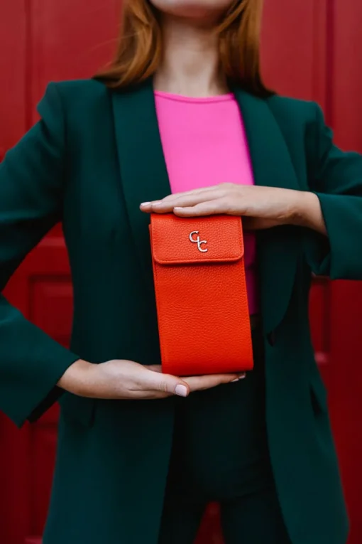 Mini Cross Body Bag - Tangerine