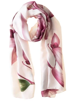 Mulberry Blossom Polyester Scarf