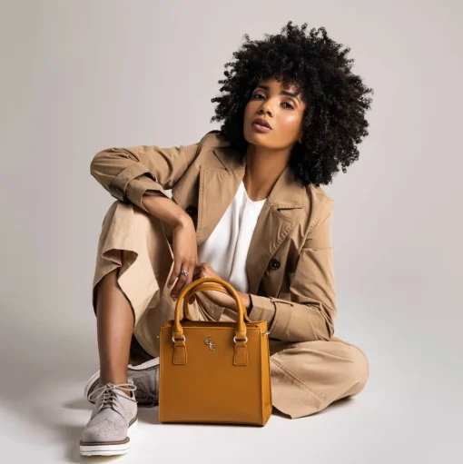 Shoulder Bag - Tan