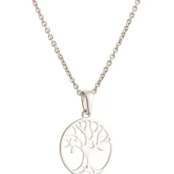 Tree Of Life Sterling Silver Pendant - Small