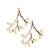 Wildwood Sterling Silver & Gold Earrings